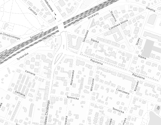 Mapa z adresem organizacji