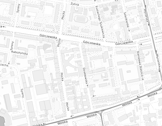Mapa z adresem organizacji