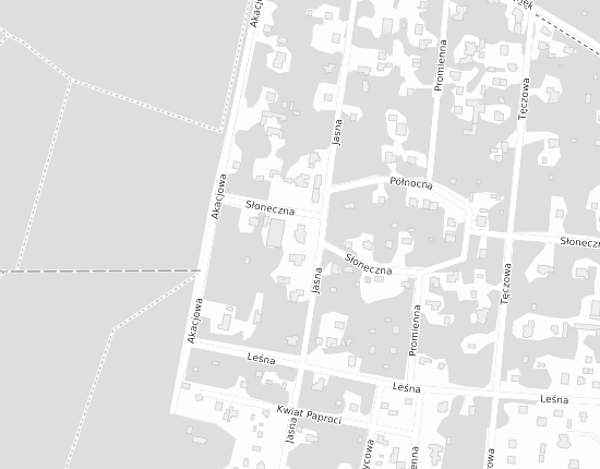 Mapa z adresem organizacji