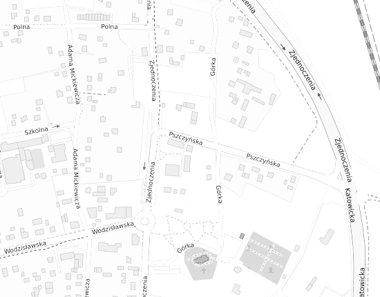 Mapa z adresem organizacji