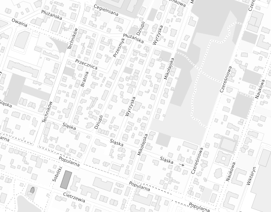 Mapa z adresem organizacji