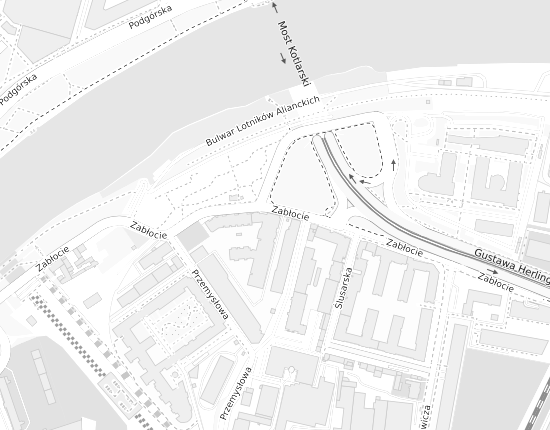 Mapa z adresem organizacji