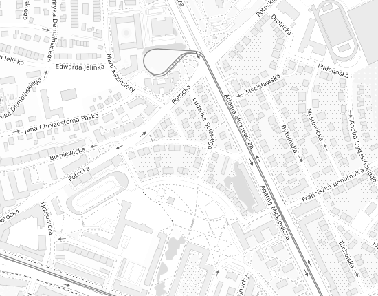 Mapa z adresem organizacji