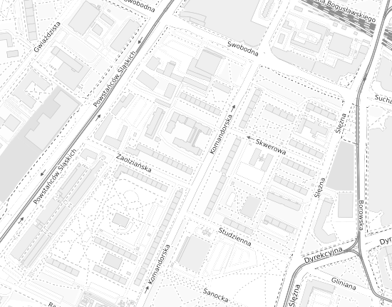Mapa z adresem organizacji