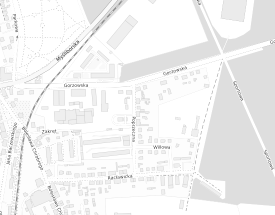 Mapa z adresem organizacji