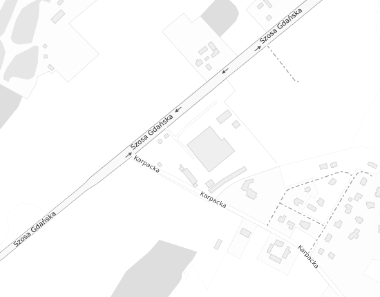 Mapa z adresem organizacji