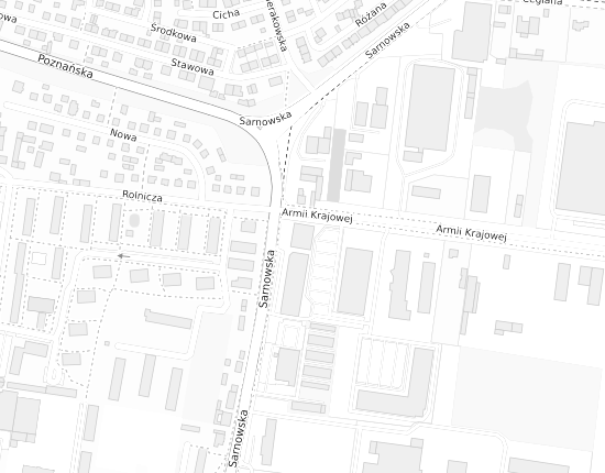 Mapa z adresem organizacji