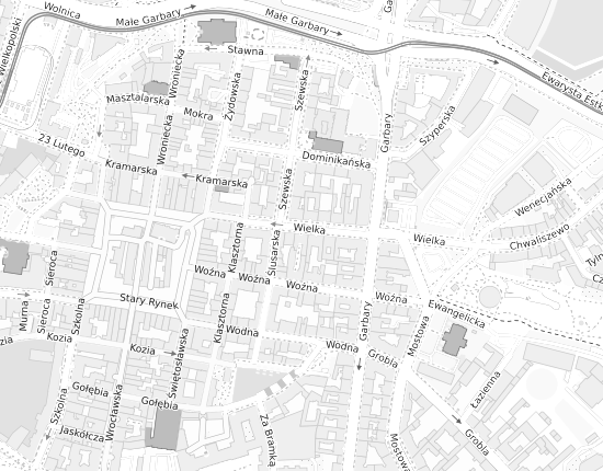 Mapa z adresem organizacji