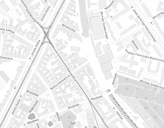 Mapa z adresem organizacji