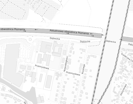 Mapa z adresem organizacji