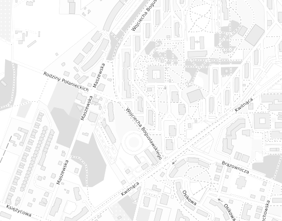 Mapa z adresem organizacji