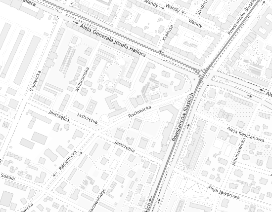 Mapa z adresem organizacji