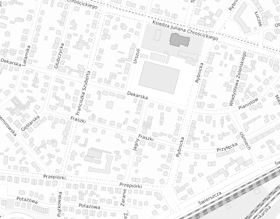 Mapa z adresem organizacji