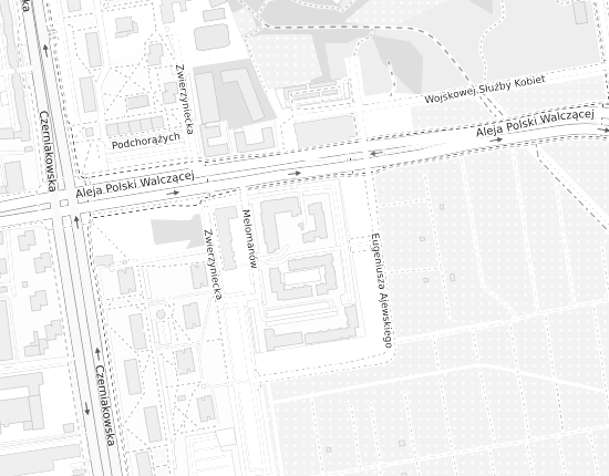 Mapa z adresem organizacji