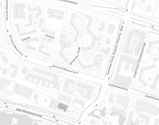 Mapa z adresem organizacji