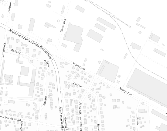Mapa z adresem organizacji