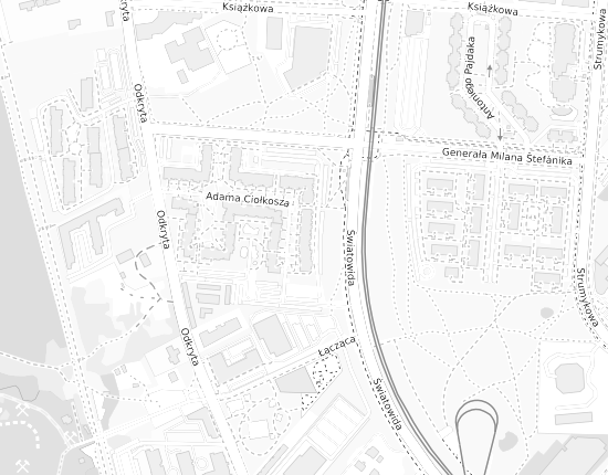 Mapa z adresem organizacji