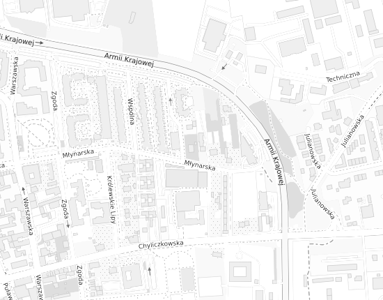 Mapa z adresem organizacji