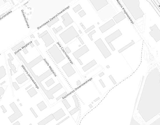 Mapa z adresem organizacji