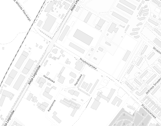 Mapa z adresem organizacji