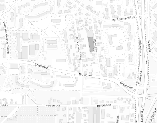 Mapa z adresem organizacji