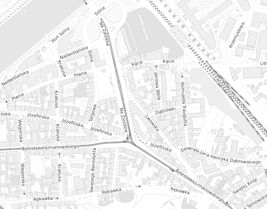 Mapa z adresem organizacji