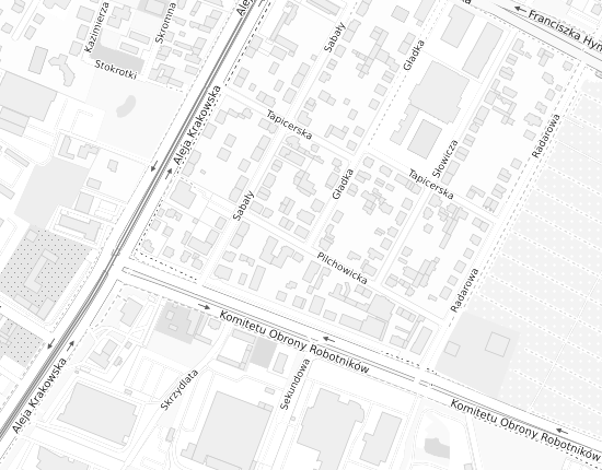 Mapa z adresem organizacji