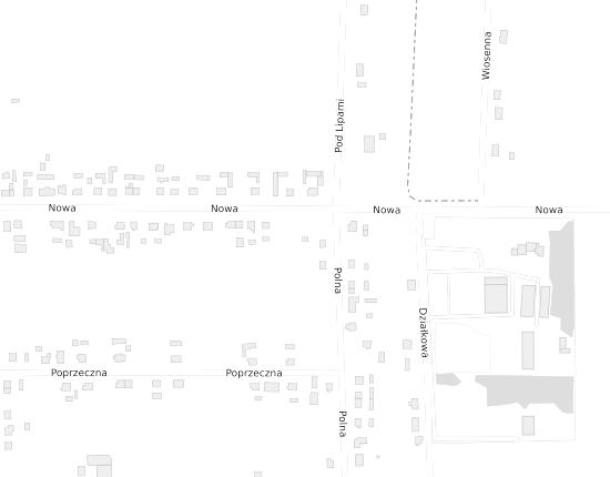 Mapa z adresem organizacji