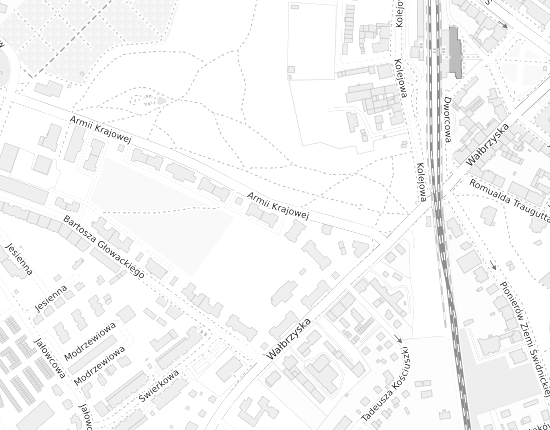 Mapa z adresem organizacji
