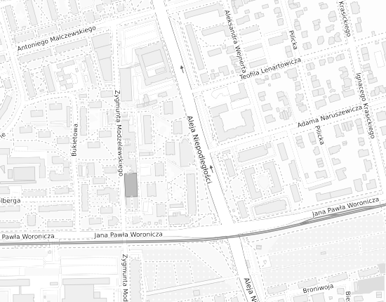 Mapa z adresem organizacji