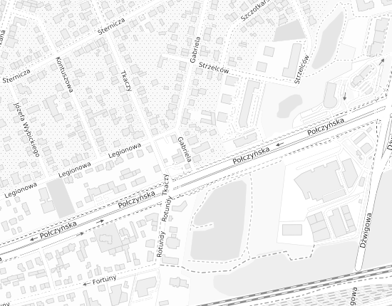 Mapa z adresem organizacji