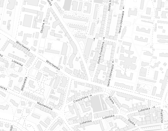 Mapa z adresem organizacji