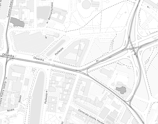 Mapa z adresem organizacji