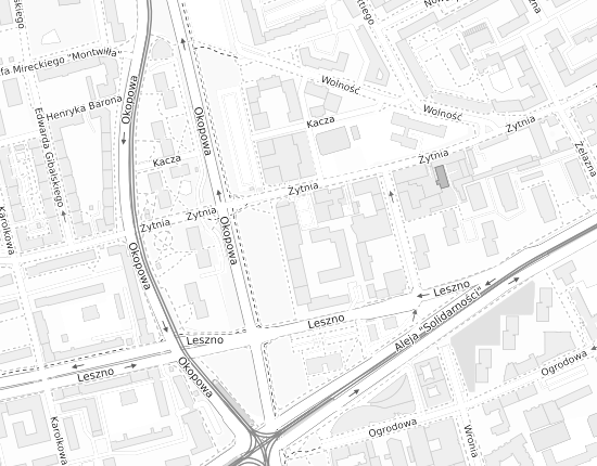 Mapa z adresem organizacji