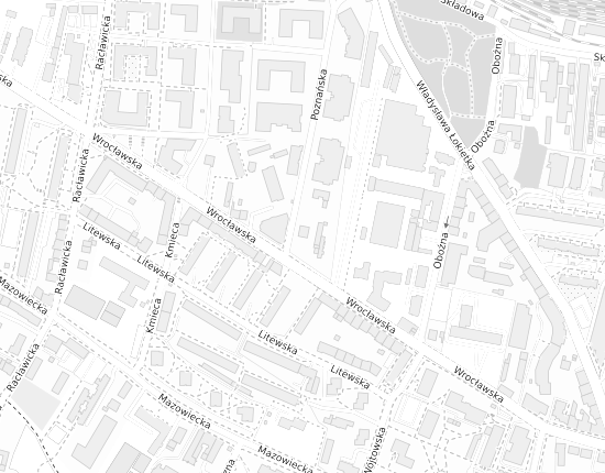 Mapa z adresem organizacji