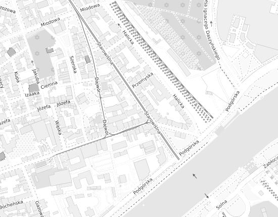 Mapa z adresem organizacji