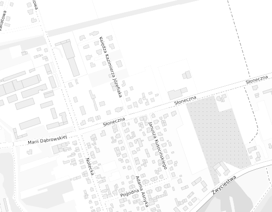 Mapa z adresem organizacji
