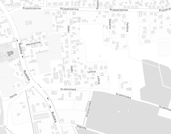 Mapa z adresem organizacji