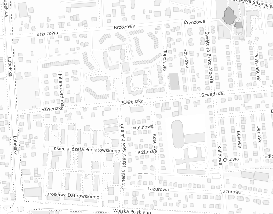 Mapa z adresem organizacji