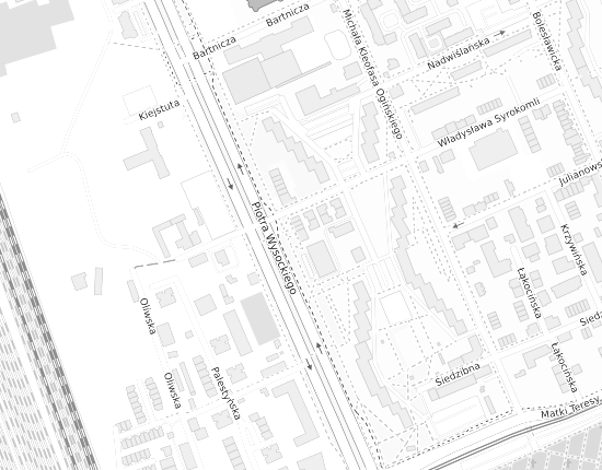 Mapa z adresem organizacji