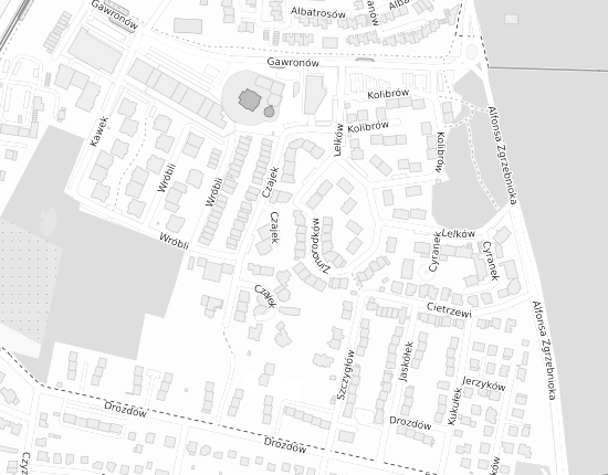 Mapa z adresem organizacji