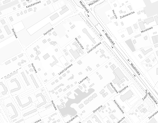 Mapa z adresem organizacji