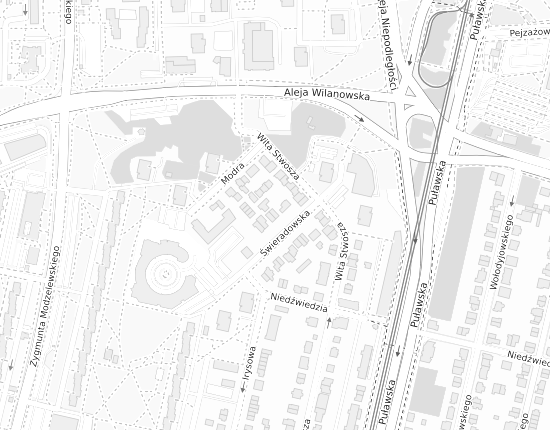 Mapa z adresem organizacji