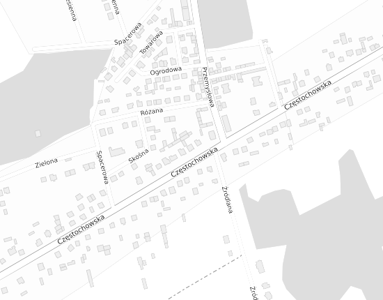 Mapa z adresem organizacji
