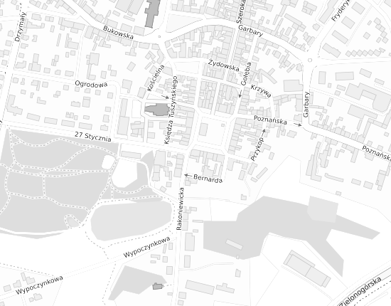 Mapa z adresem organizacji