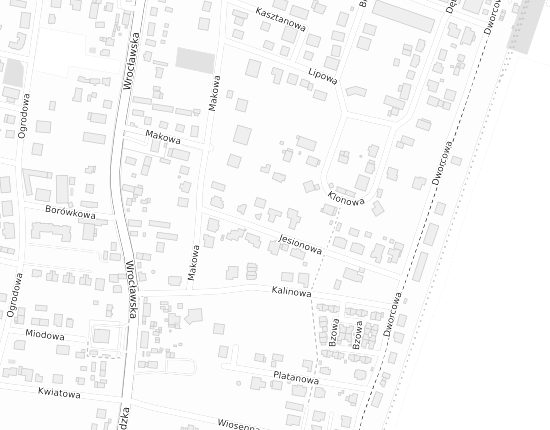 Mapa z adresem organizacji