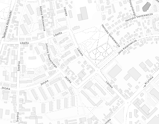 Mapa z adresem organizacji