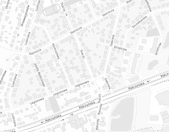Mapa z adresem organizacji