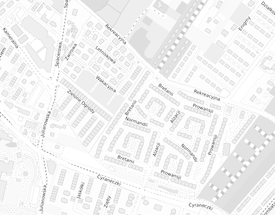 Mapa z adresem organizacji