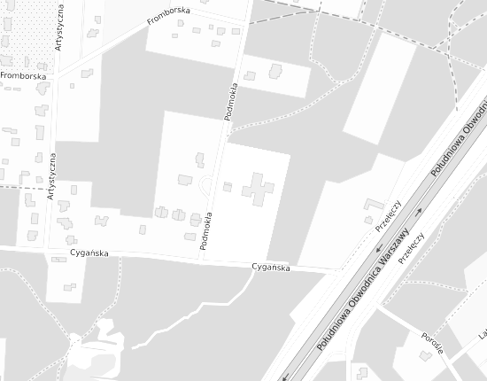 Mapa z adresem organizacji
